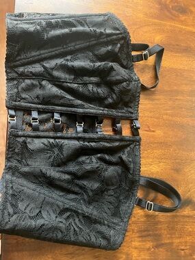 Victoria’s secret Black Lace Bustier Corset Top